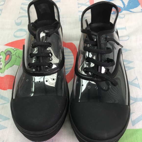 Celine Paris clear transparent sneakers sz 36 - Picture 2 of 8
